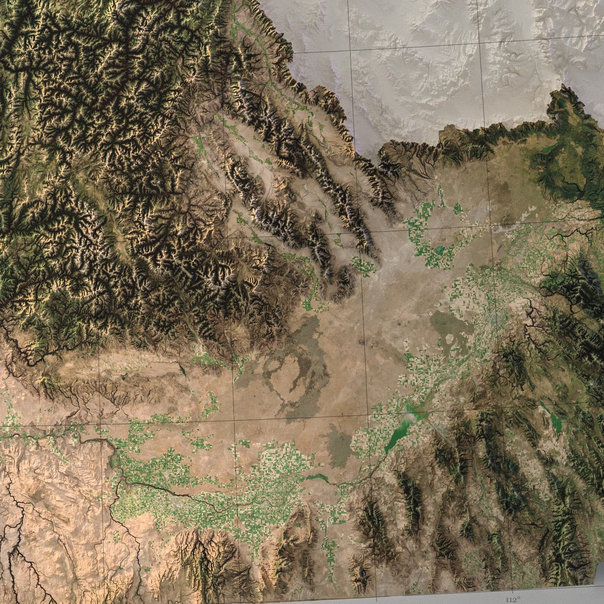 Idaho in Natural Colour, detail 2