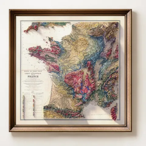 Geological Map of France
