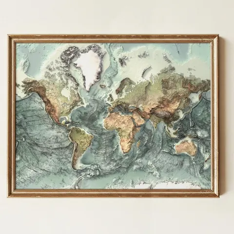 World Physical Map