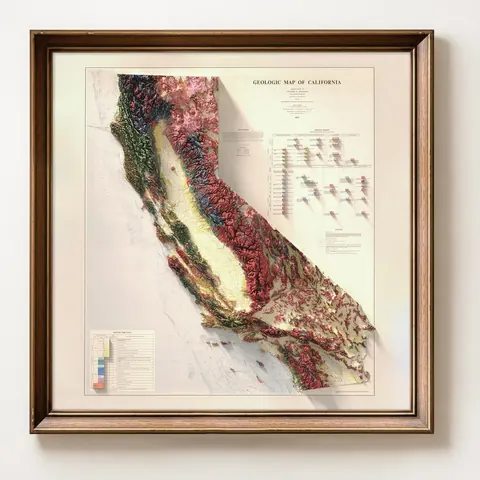California Geological Map