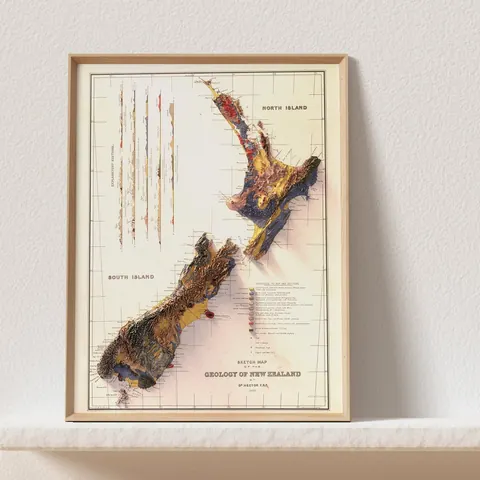 New Zealand Geological Map