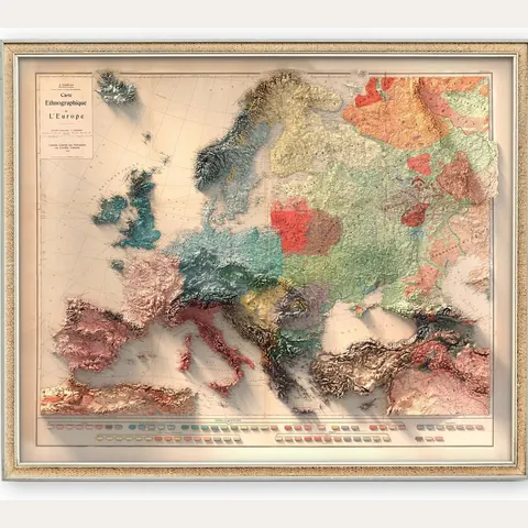 Ethnographic Map of Europe