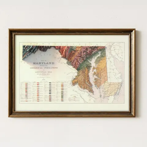Maryland Geological Map
