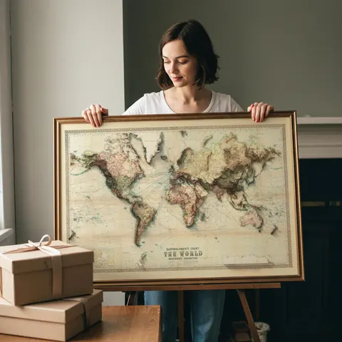 Bartholomew Chart of the World, 1914